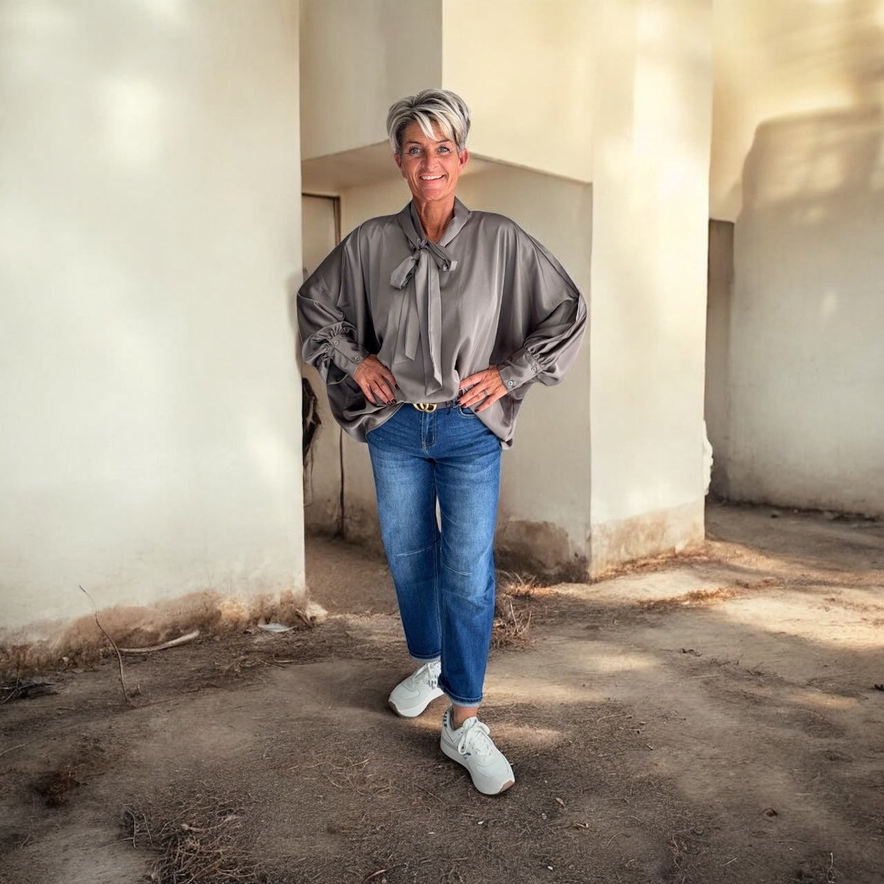 Satijnen Blouse – Chic & Stijlvol