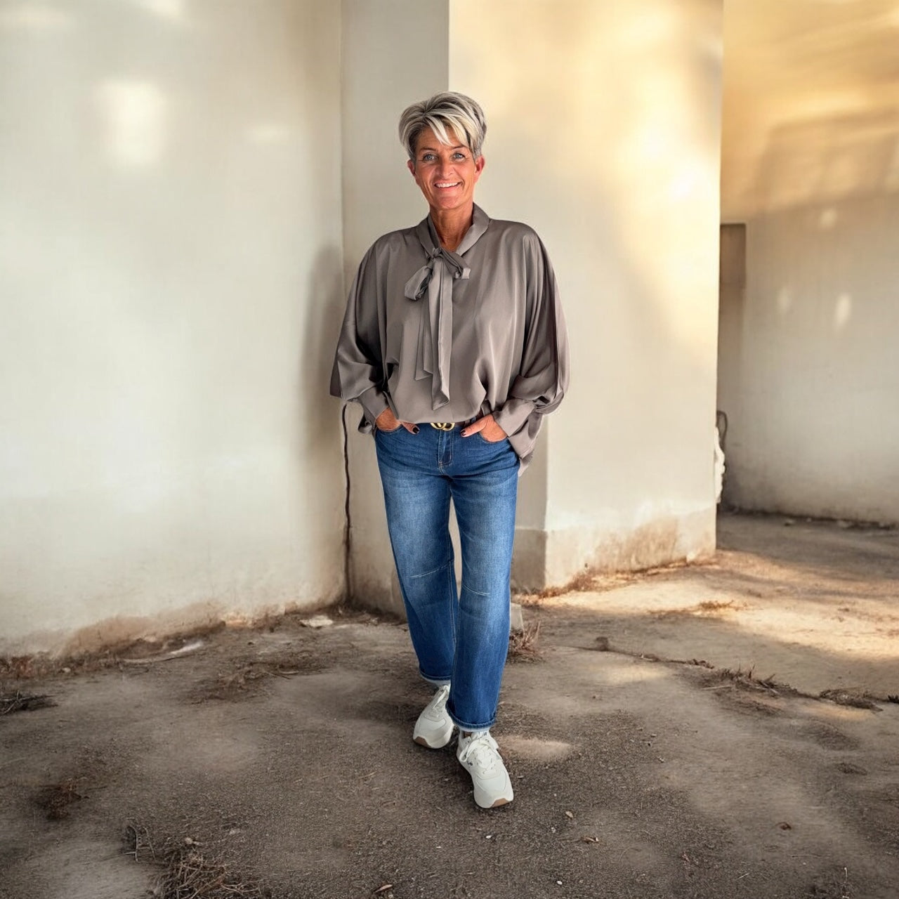 Satijnen Blouse – Chic & Stijlvol