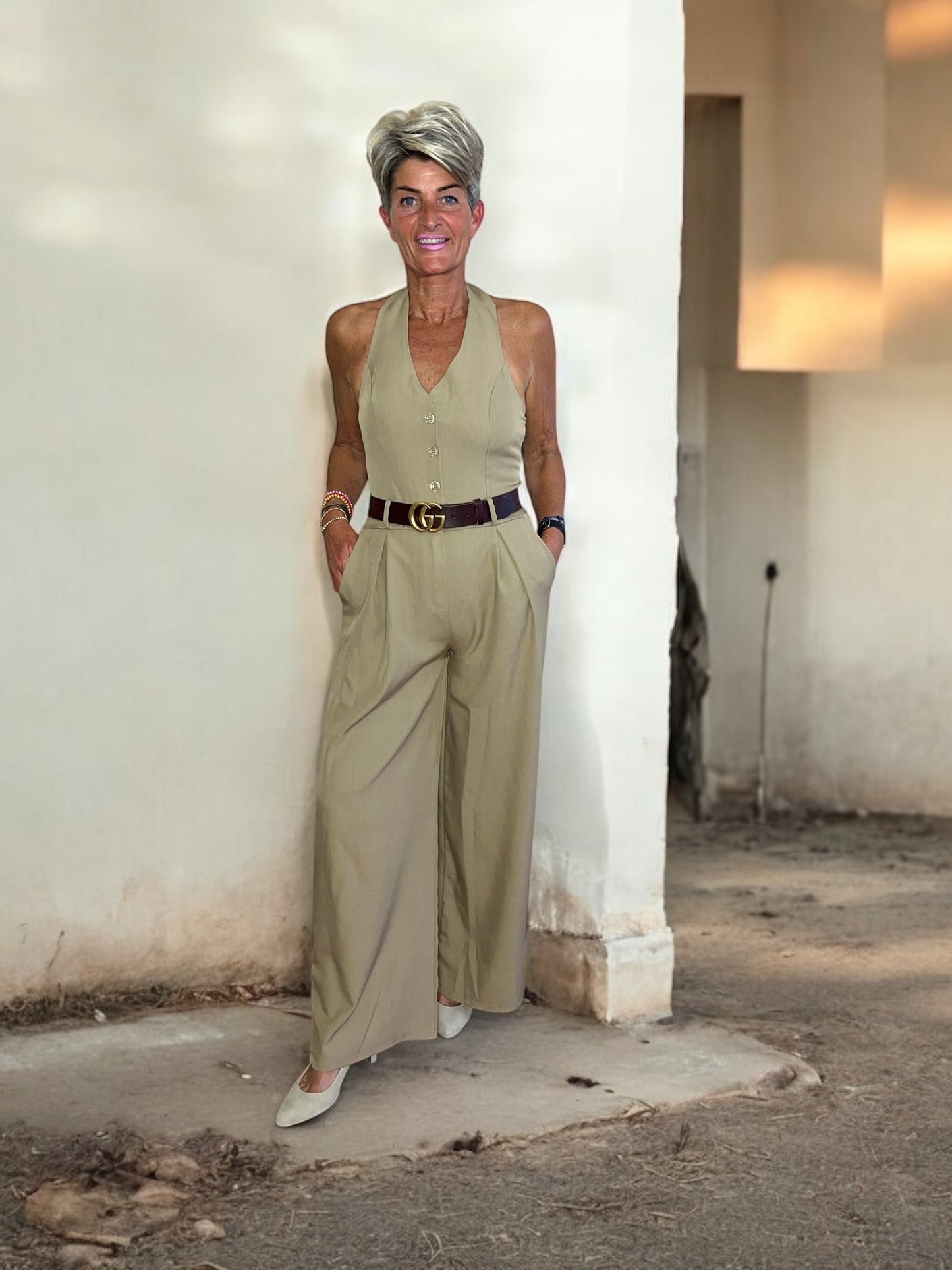 Halter elegance jumpsuit