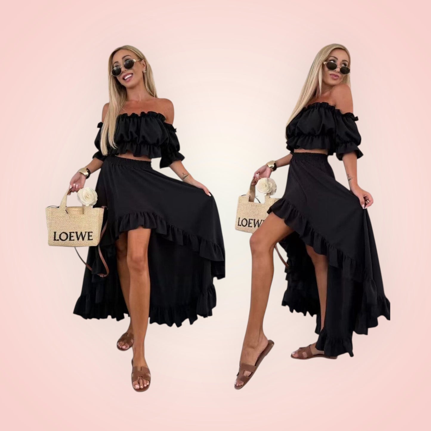 Summer Set Vibes ☀️ Rok & Top in één look