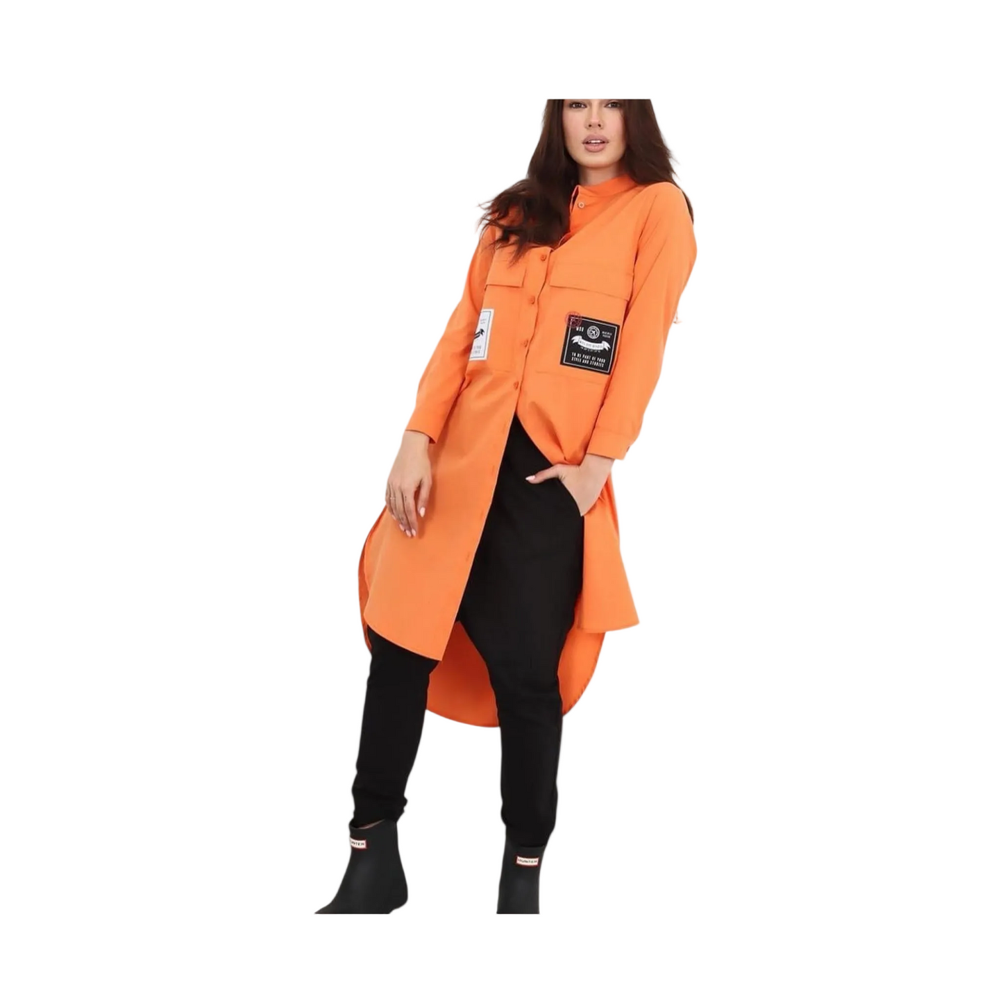 Trendy Longline Blouse