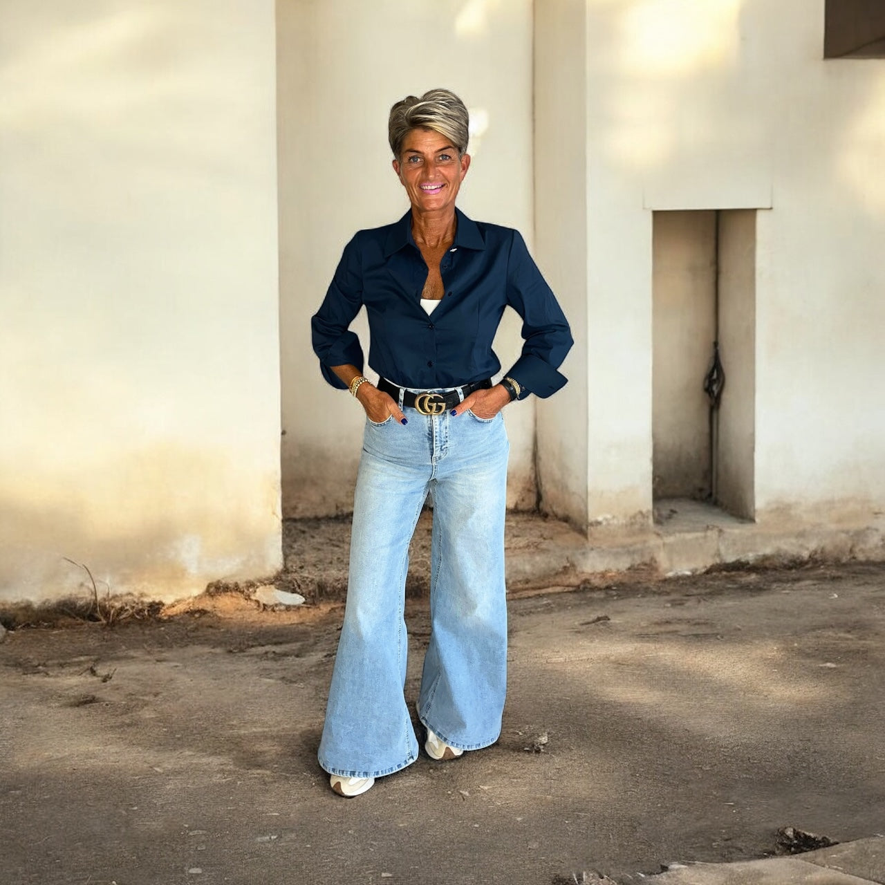 SUSY MIX Everyday blouse met stylish detail