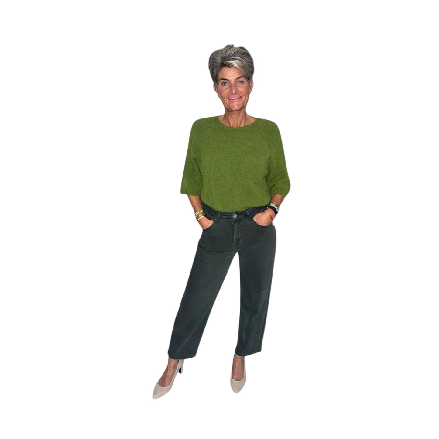 Zachte Trui in Groen