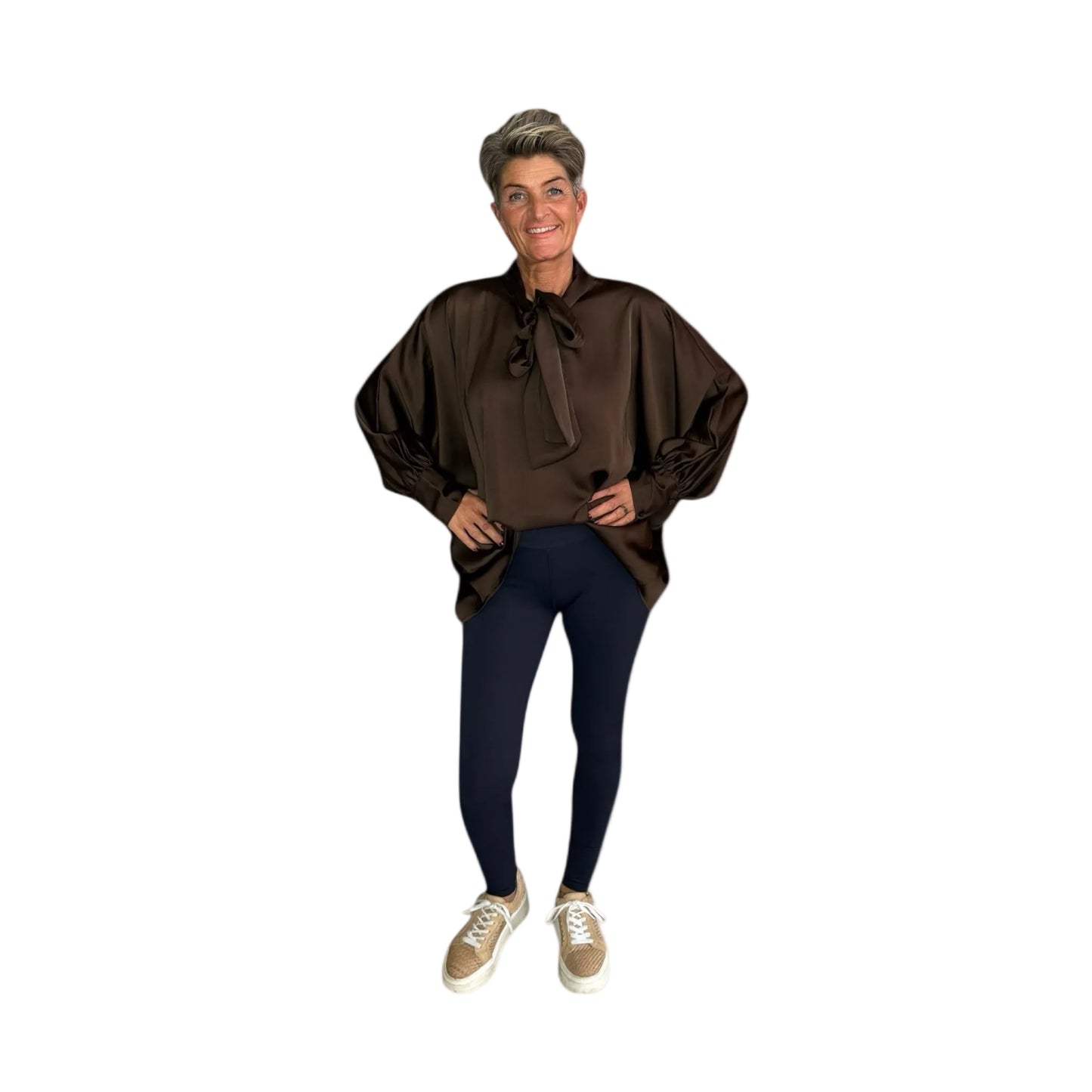 Trendy Blauwe Legging