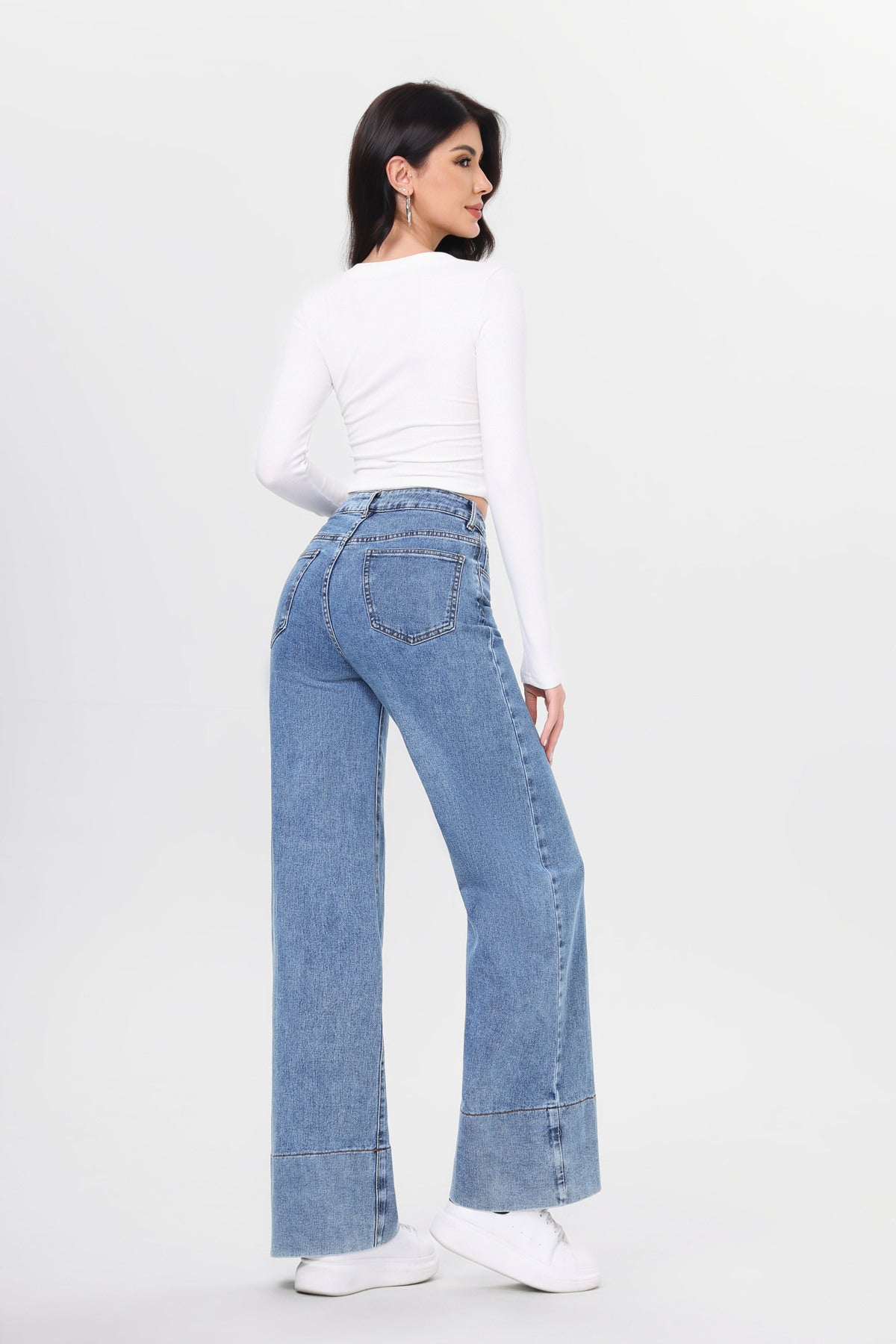 High Waist Wide Leg