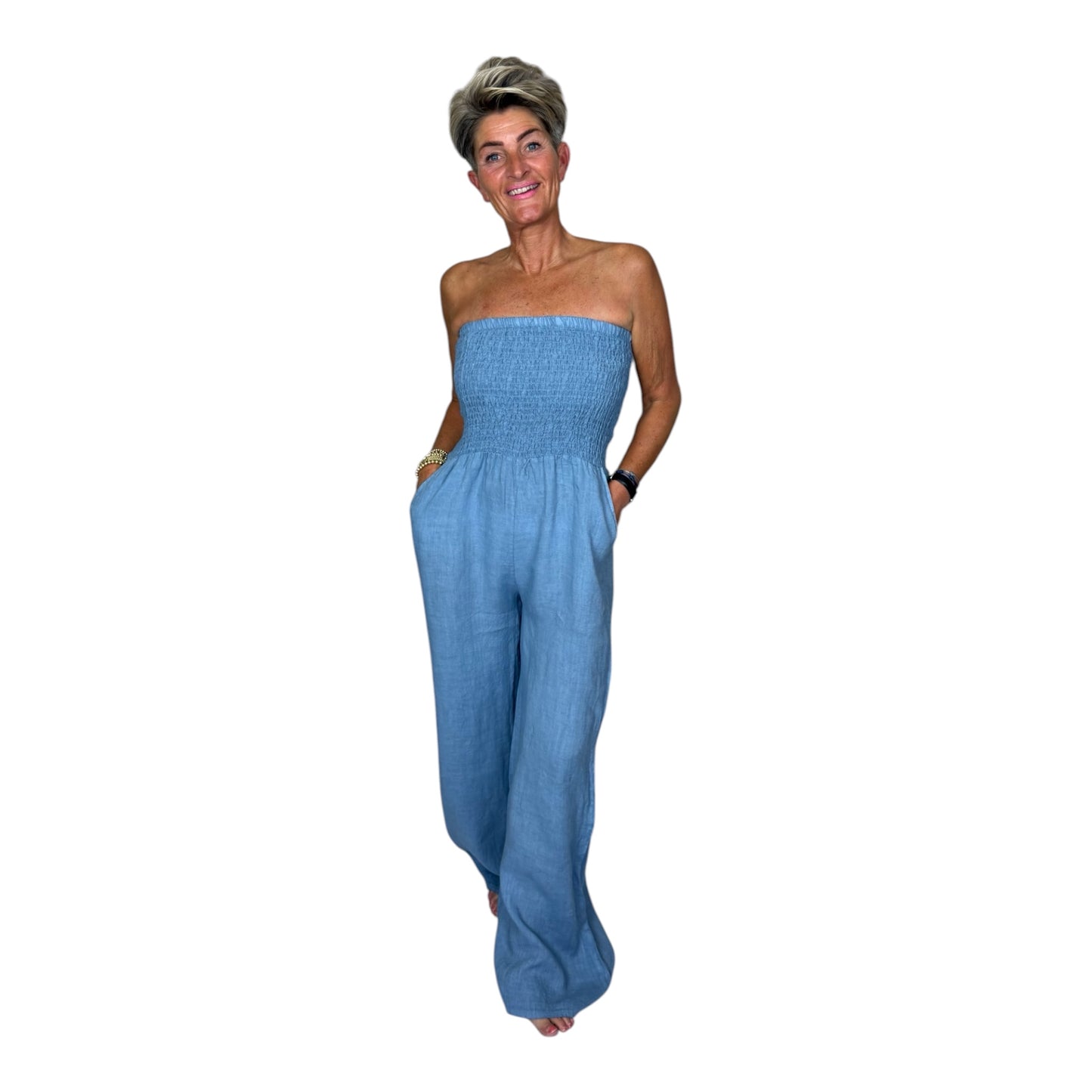 Strapless Summer Jumpsuit