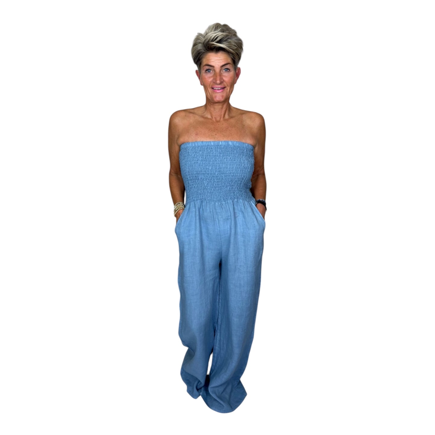 Strapless Summer Jumpsuit
