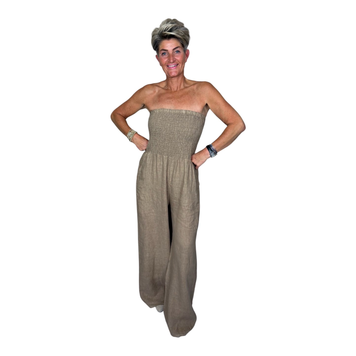 Strapless Summer Jumpsuit