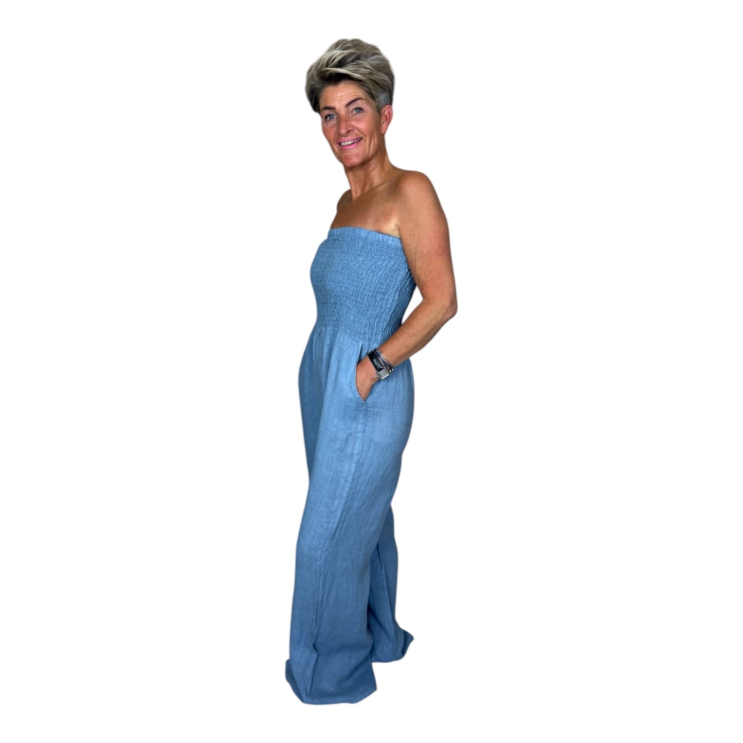 Strapless Summer Jumpsuit
