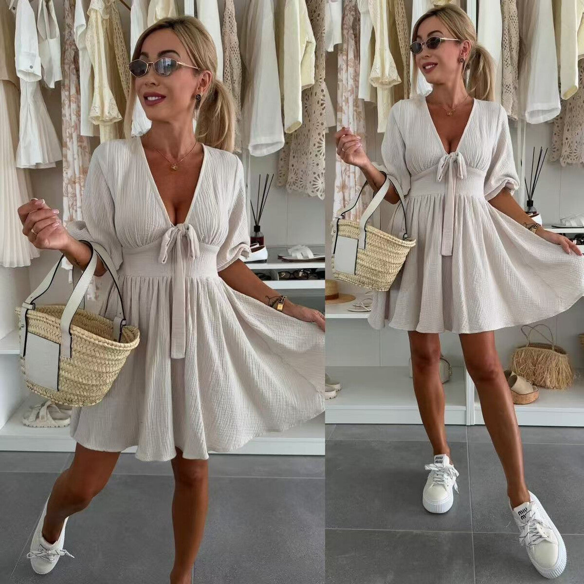 Pure Cotton Summer Dress