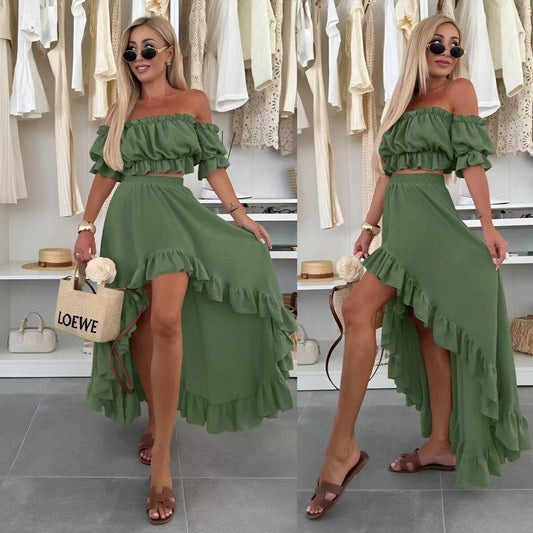 Summer Set Vibes ☀️ Rok & Top in één look