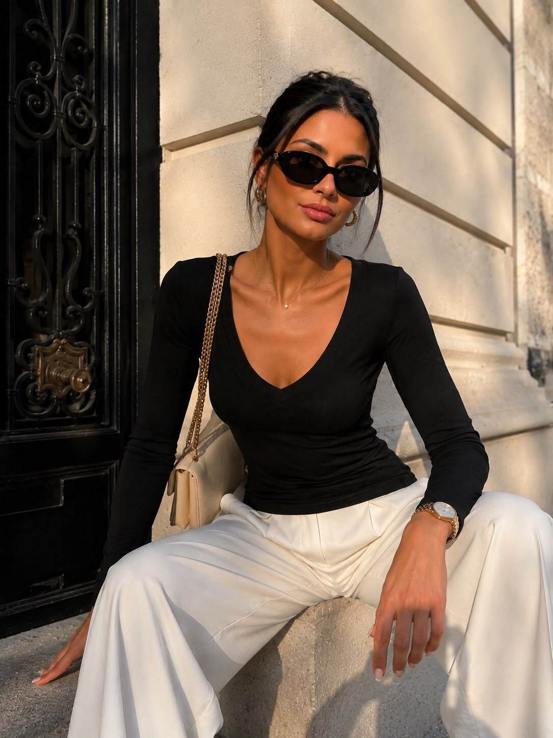 Essential V-Neck Top