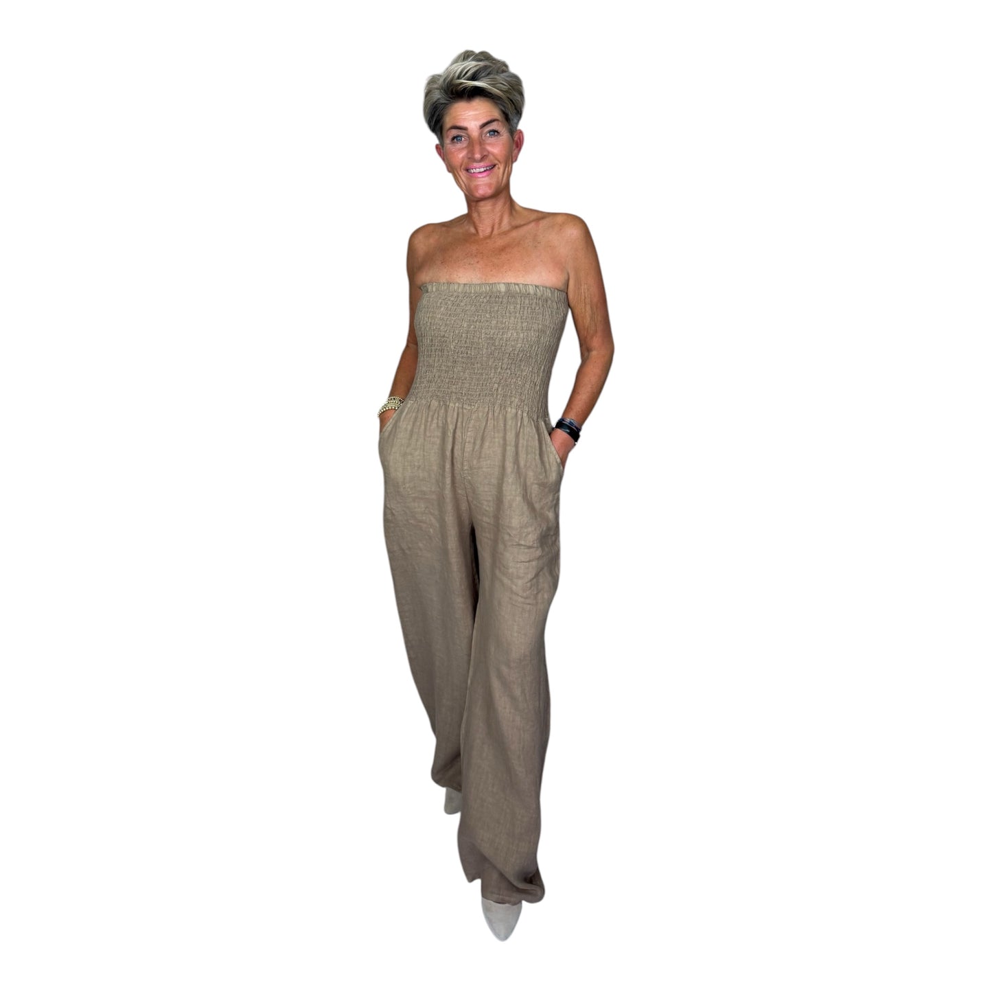Strapless Summer Jumpsuit