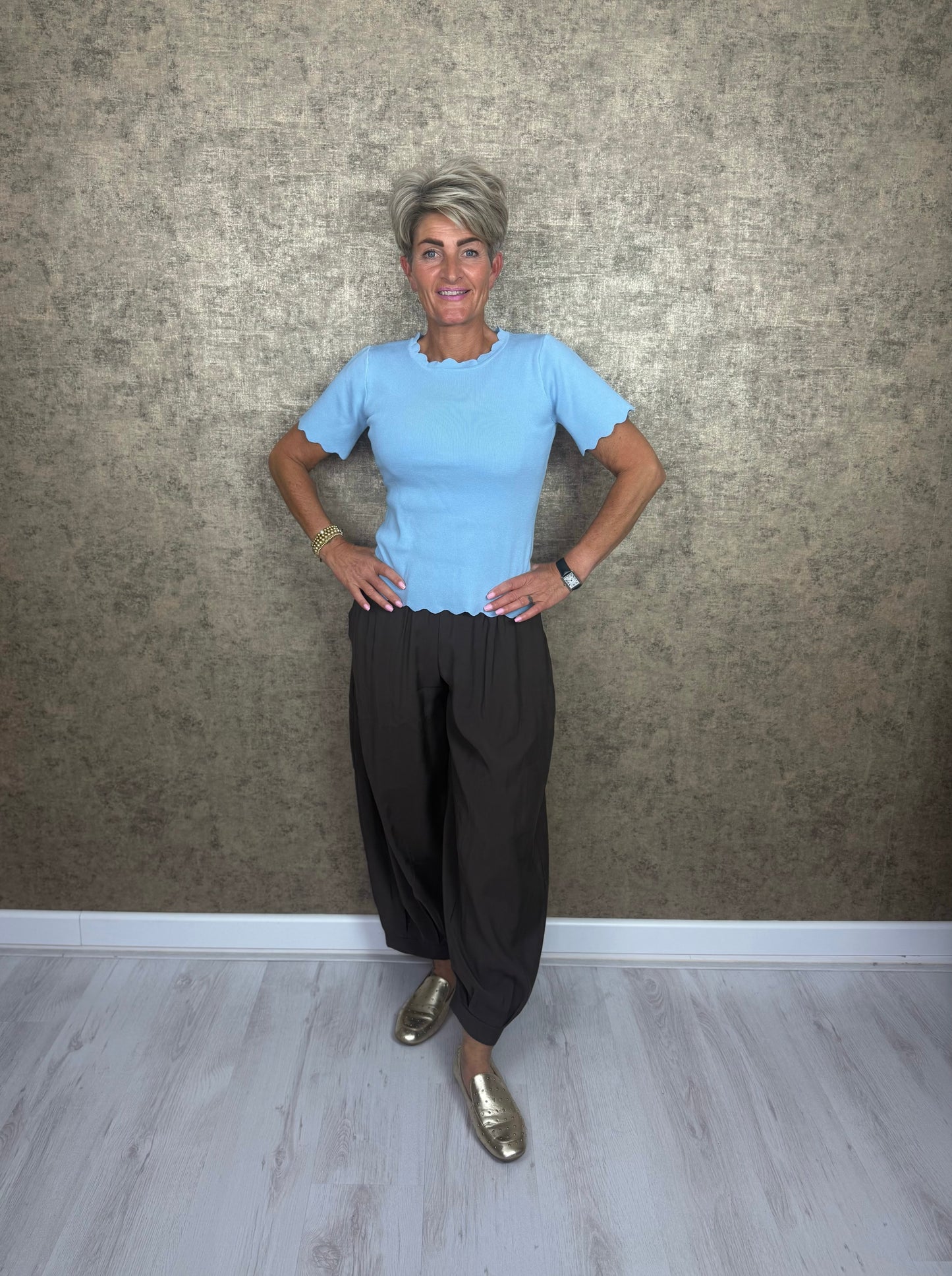 Basic Top met Schulprand