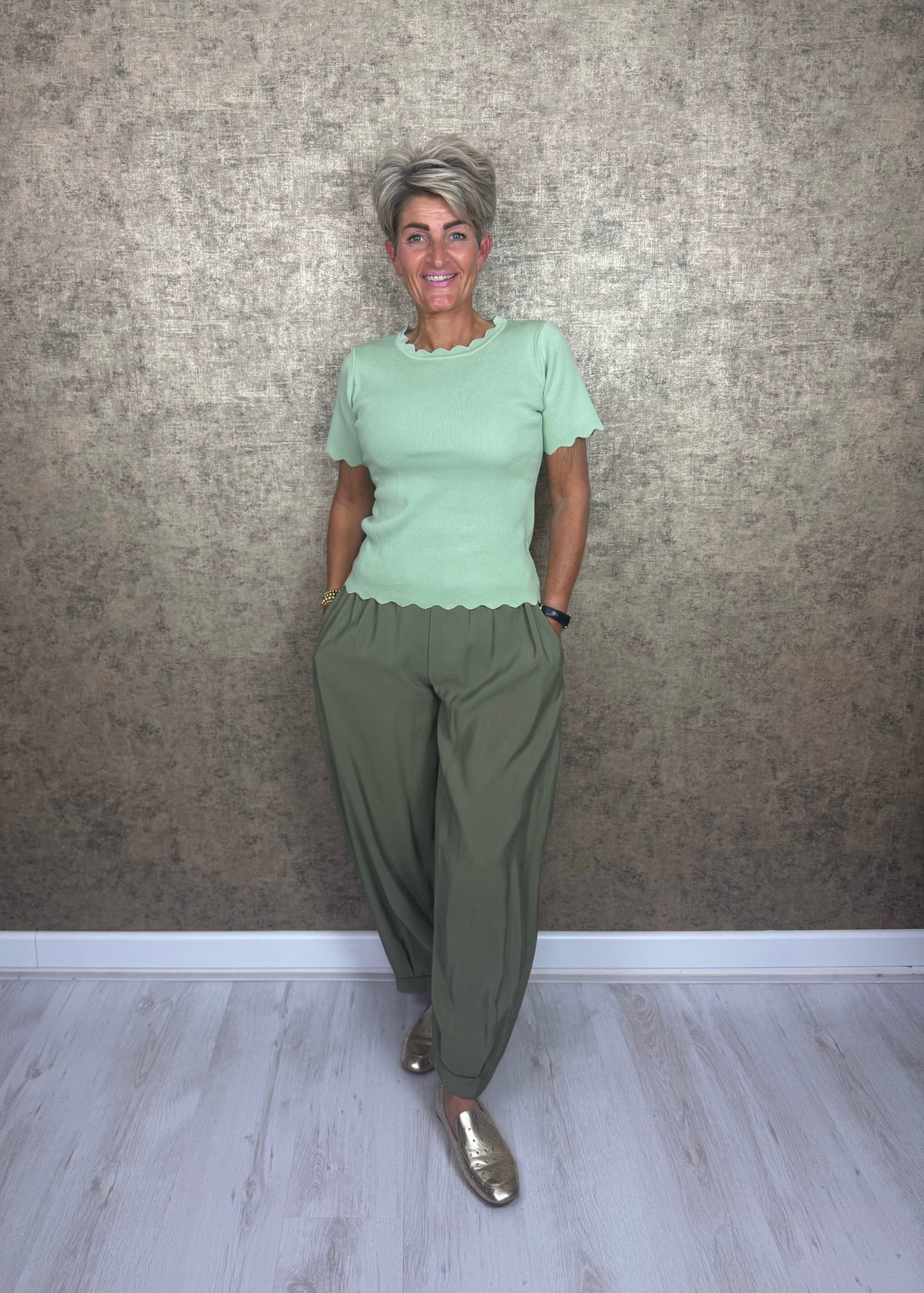 Basic Top met Schulprand