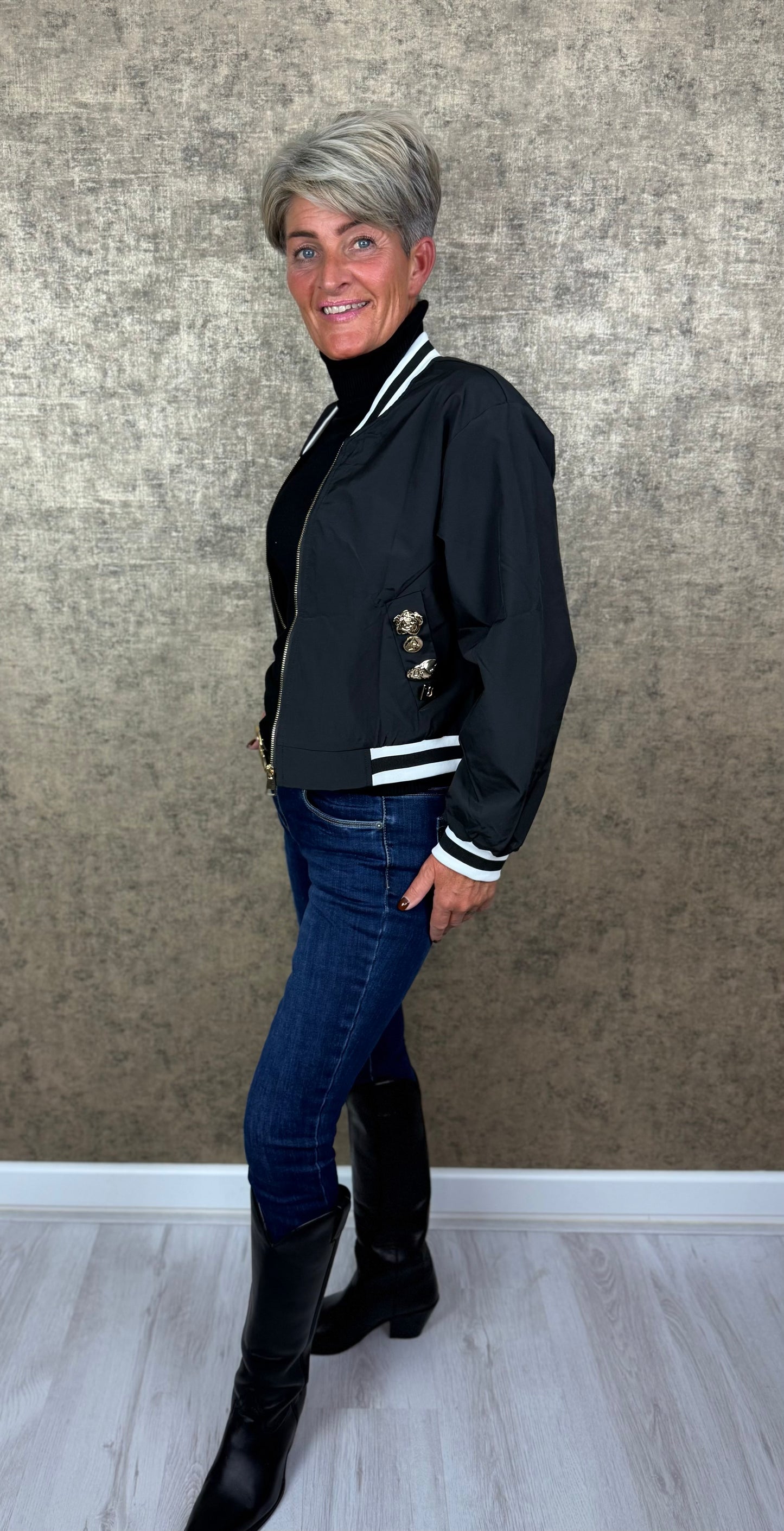Iconic Button Bomber