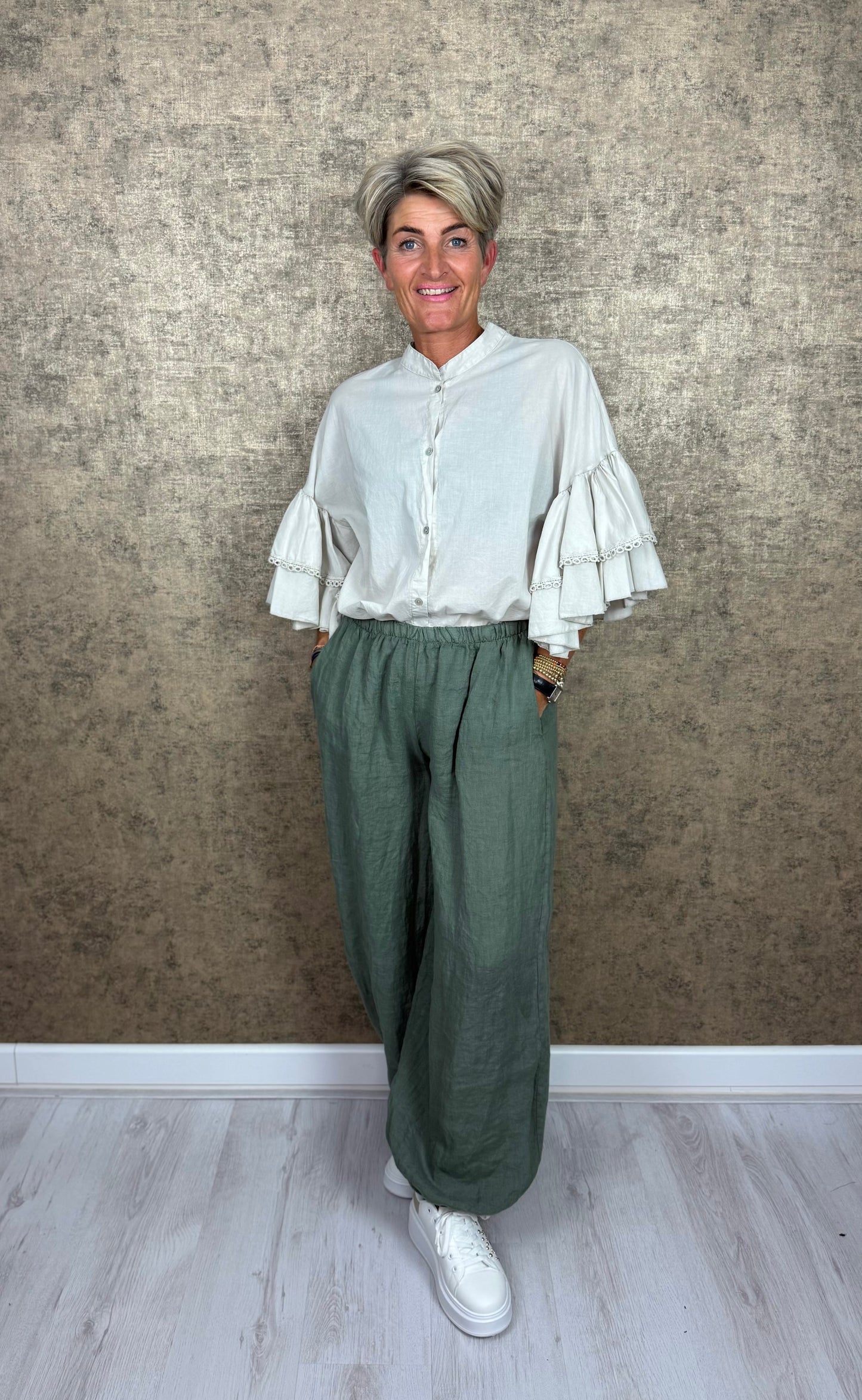 La Belle Ruffle Blouse