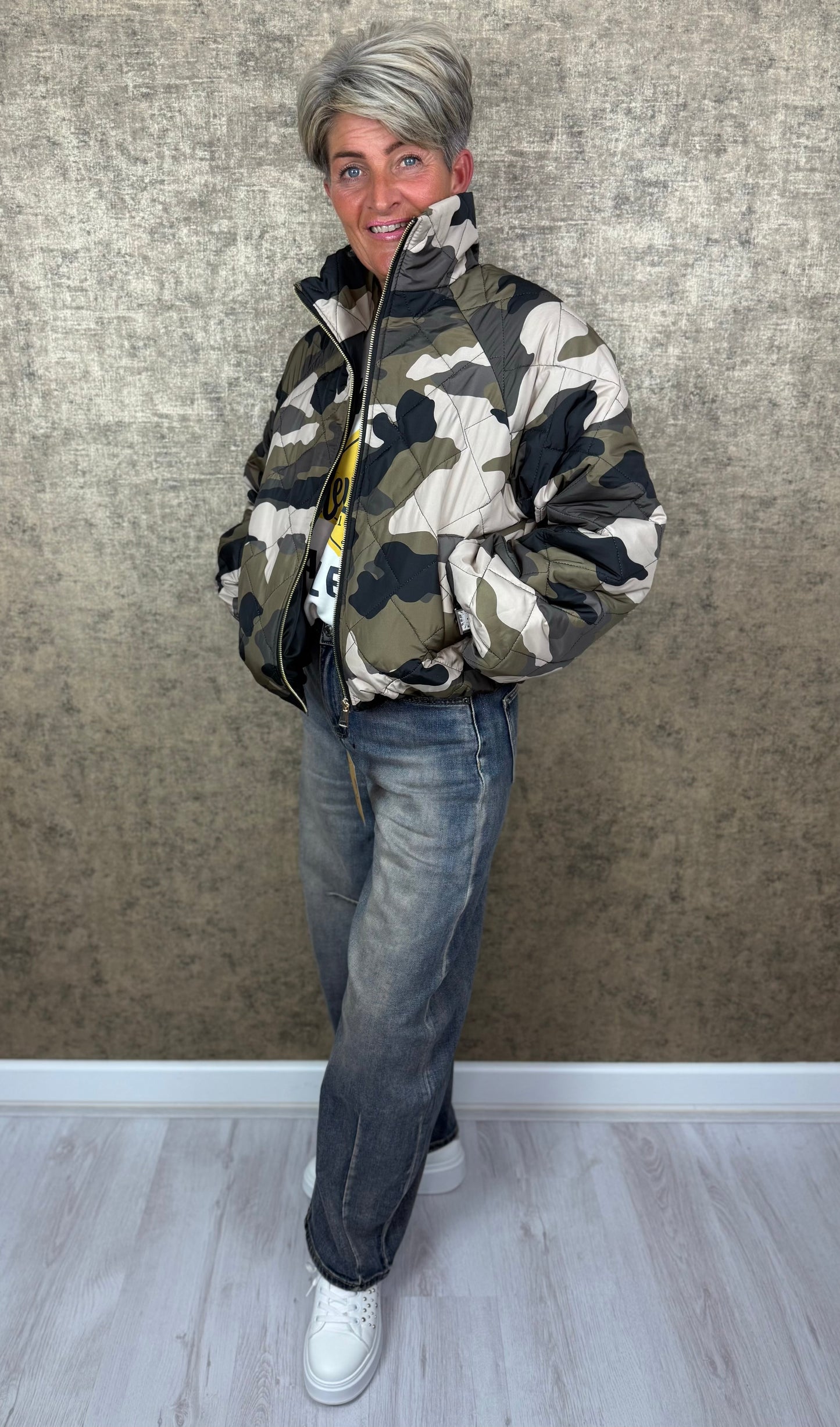 Camo Statement Jacket