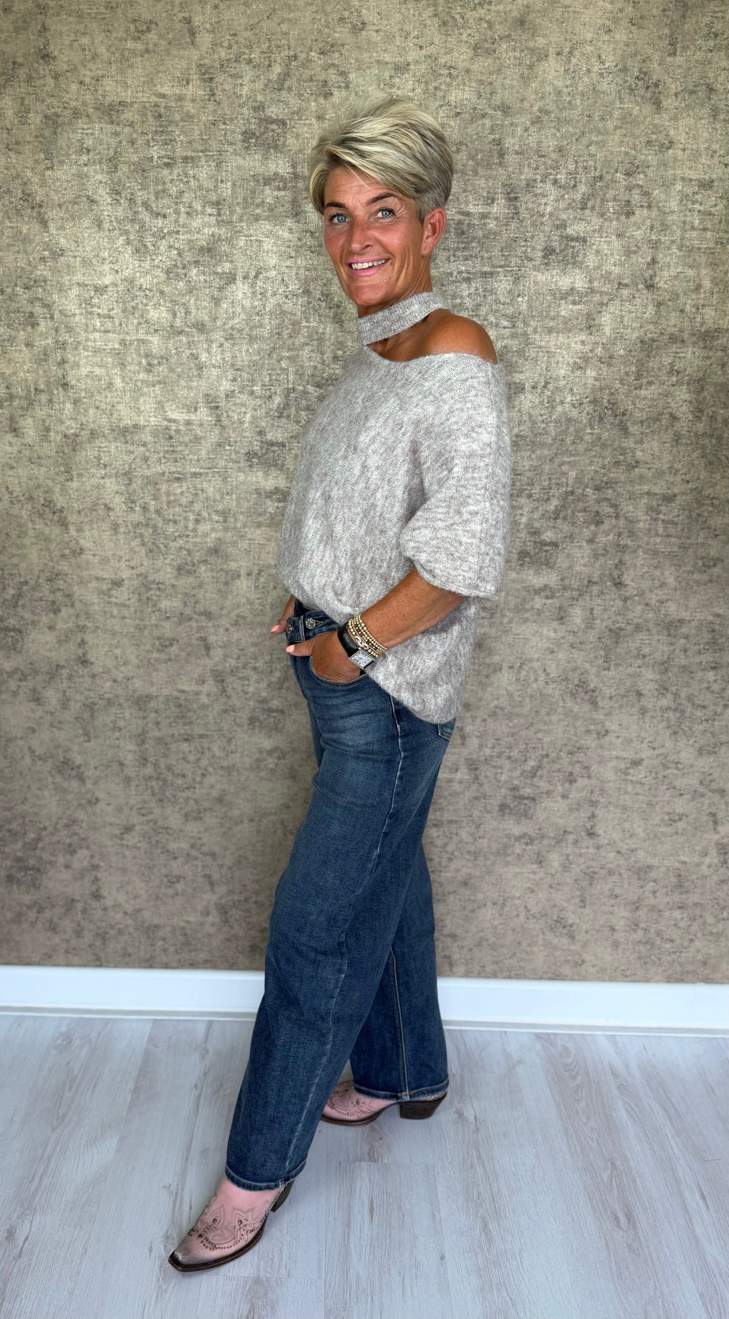 Cut-Out Knit Sweater 🌸Laatste artikel🌸