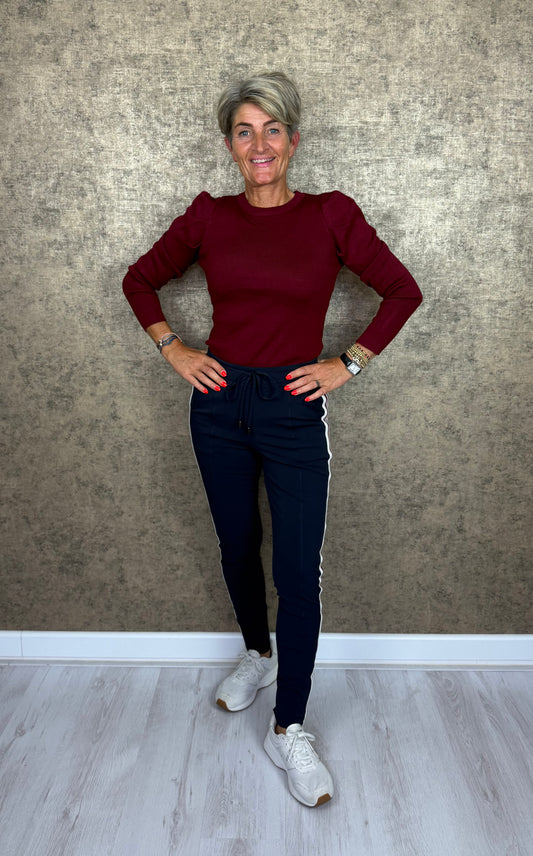 Mi Piace Travel broek streep donkerblauw 🌸Laatste artikel🌸