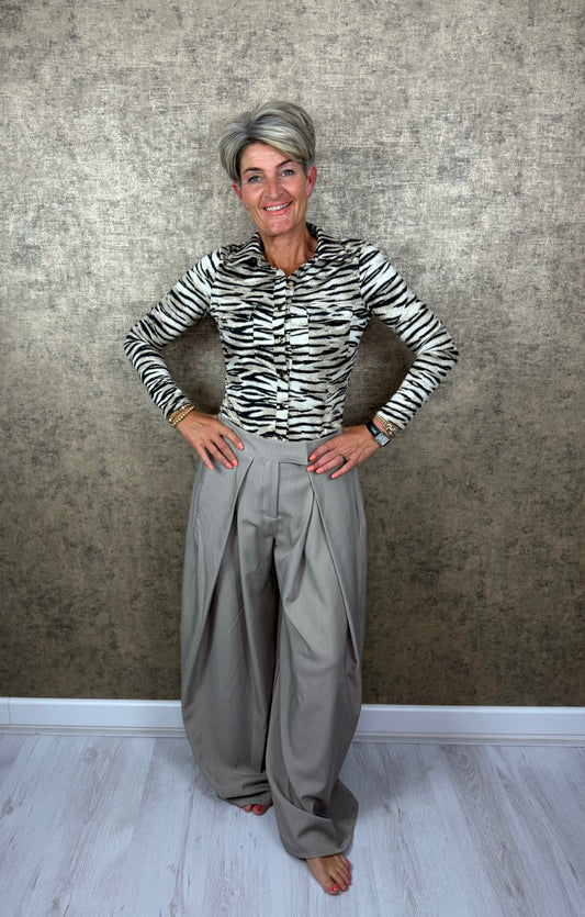 Elegant Wide Leg Plooibroek 🌸Laatste artikel🌸