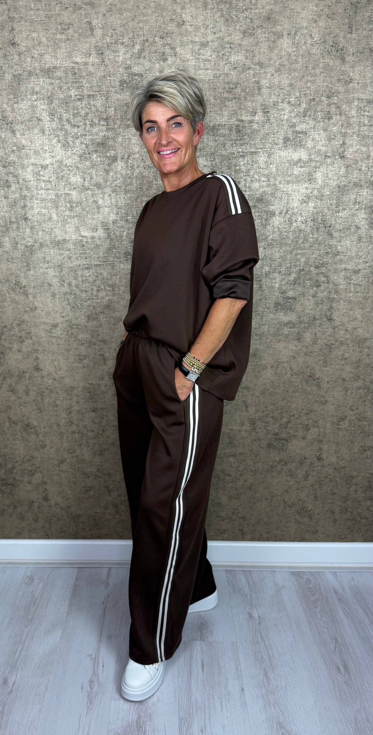 The Casual Stripe Set