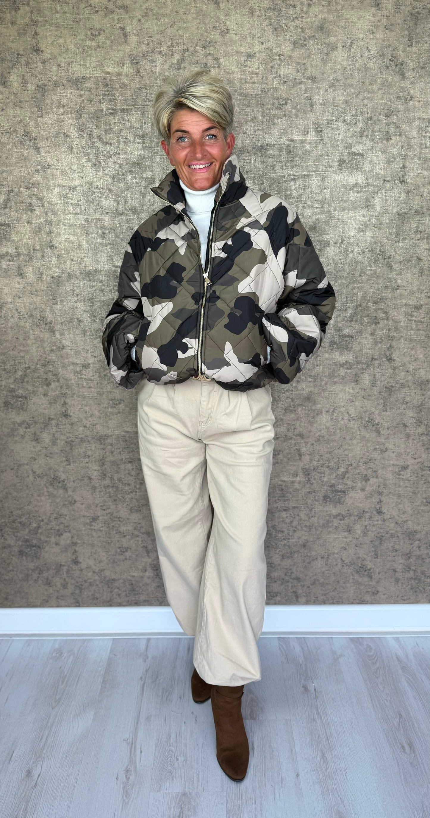 Camo Statement Jacket