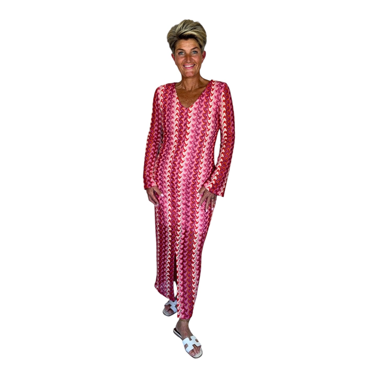 Zigzag Maxi Jurk