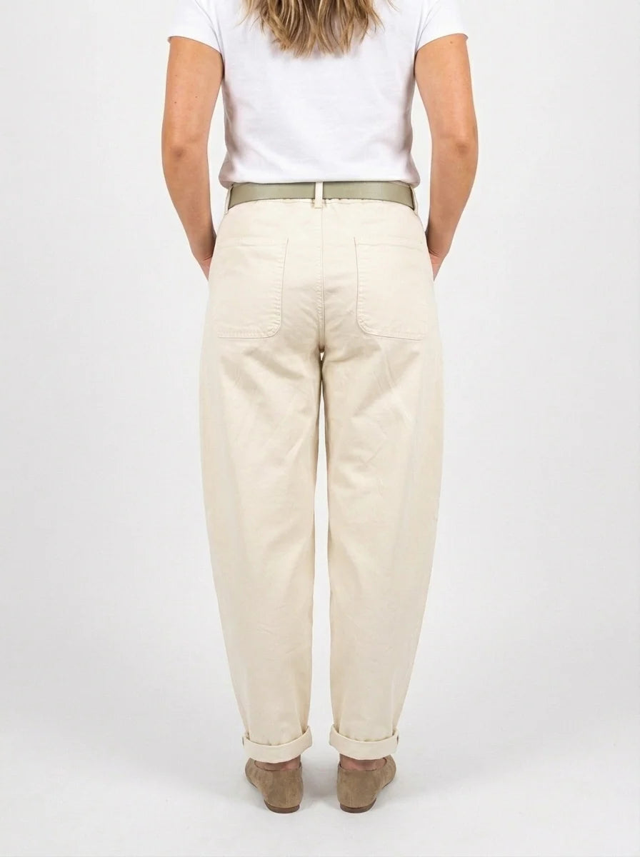 The Perfect Ecru Pants