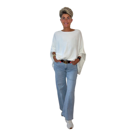 ICONIC Statement Sweater Oversized Knit met Kleurrijke Details