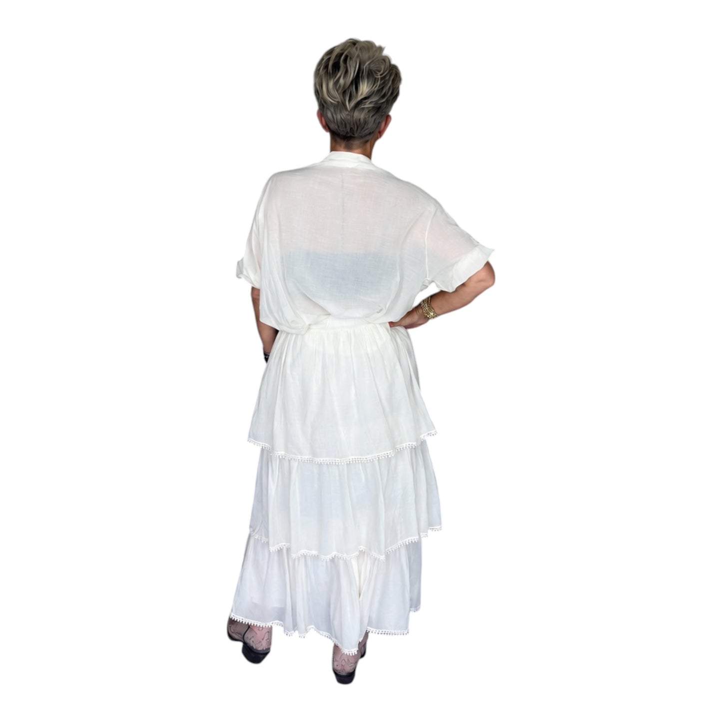 Boho Breeze Maxi Rok