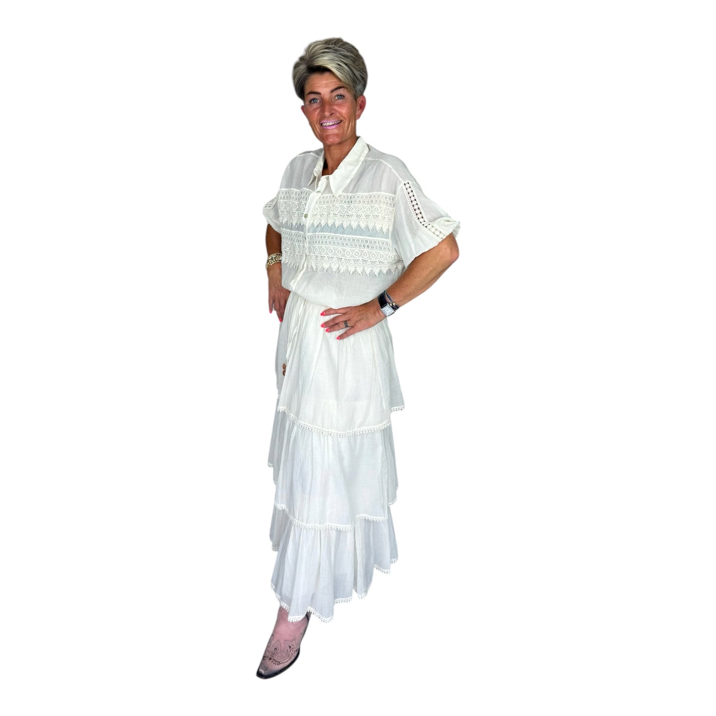 Boho Breeze Maxi Rok