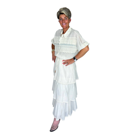 Boho Breeze Maxi Rok