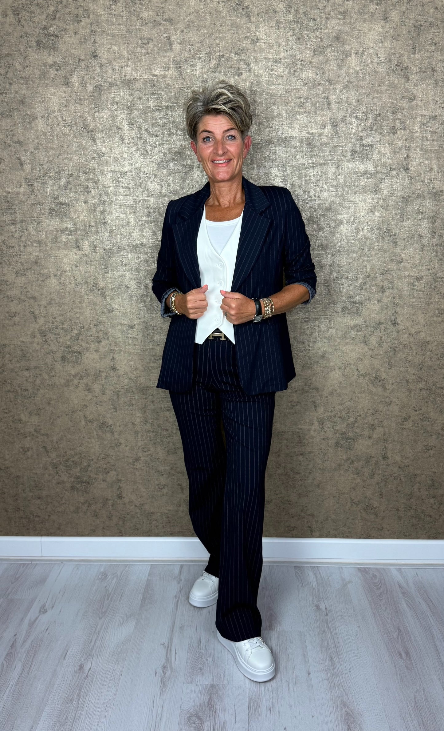 Classy Stripe Suit 🌸Laatste artikel🌸