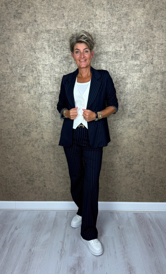 Classy Stripe Suit 🌸Laatste artikel🌸
