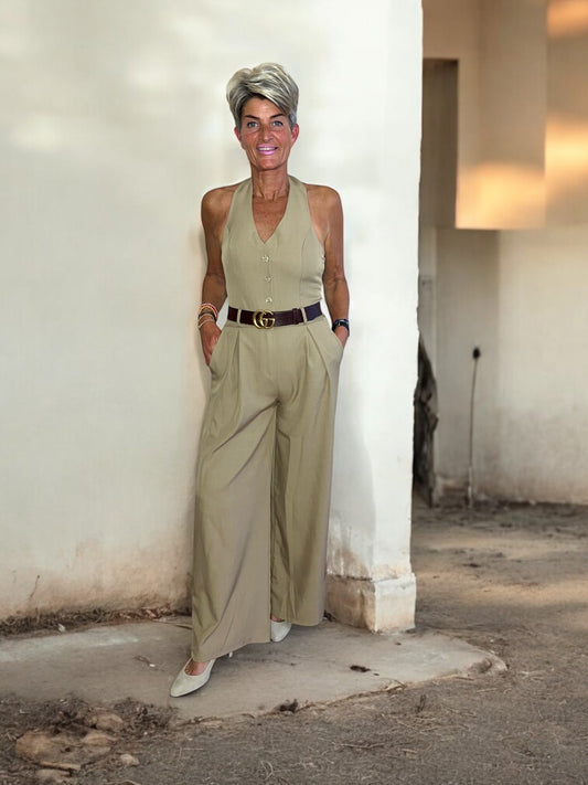 Halter elegance jumpsuit