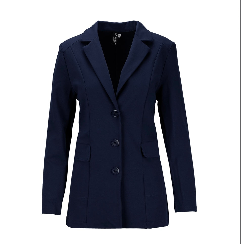 IZ NAIZ Stijlvol in blauw Blazer