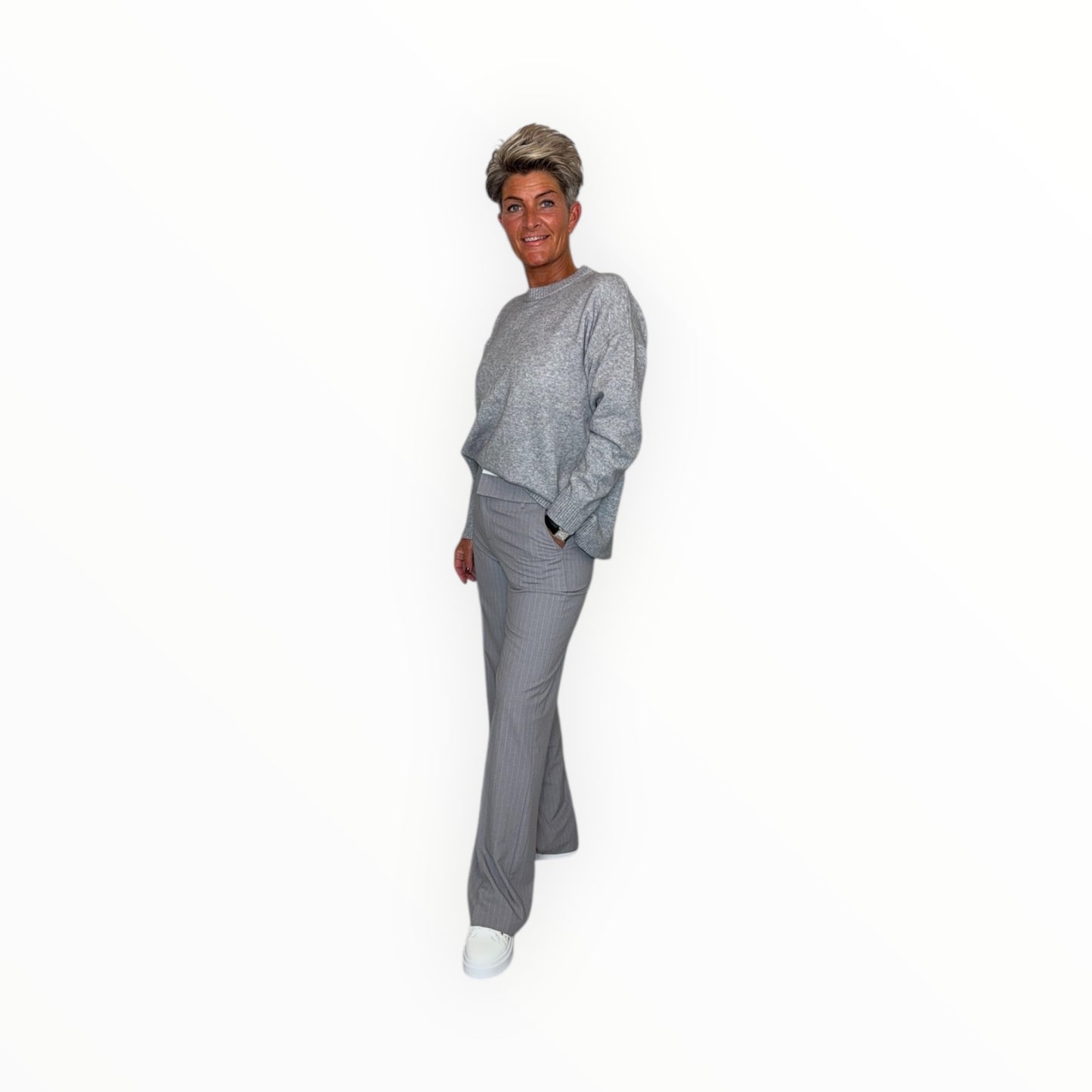 Classy Krijtstreep Broek
