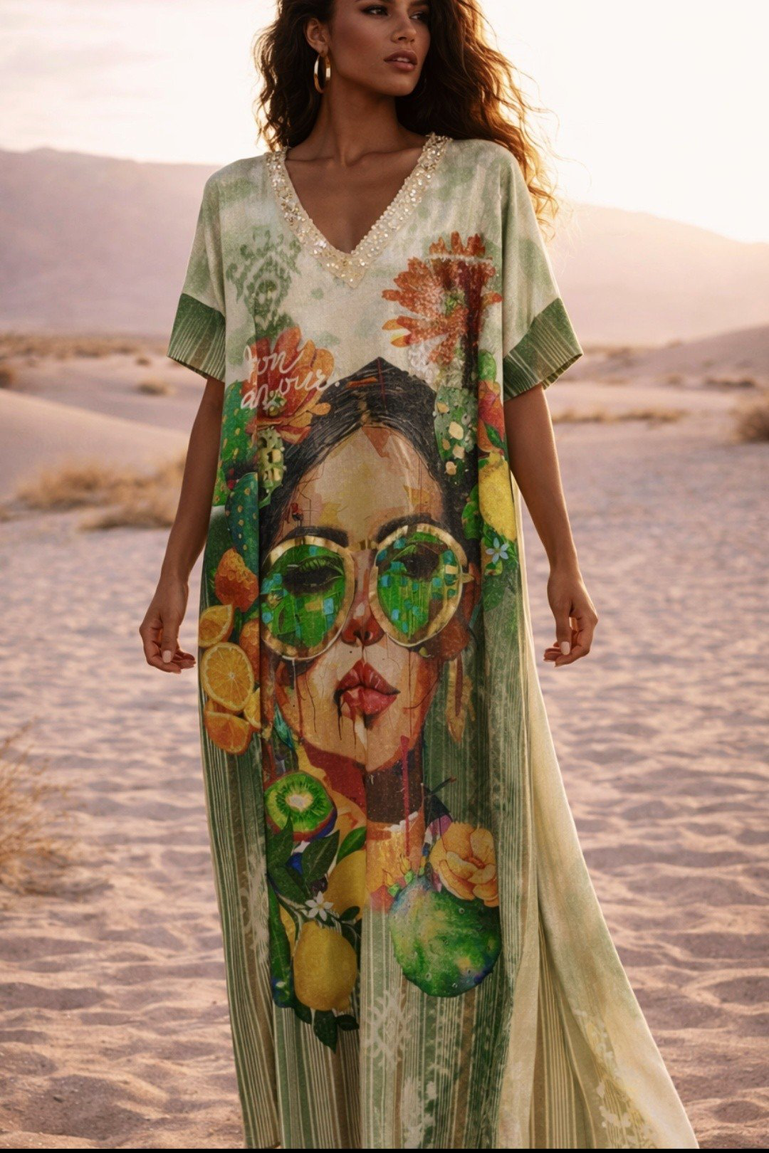 Oversized Ibiza Maxi Jurk❗️Laatste item❗️