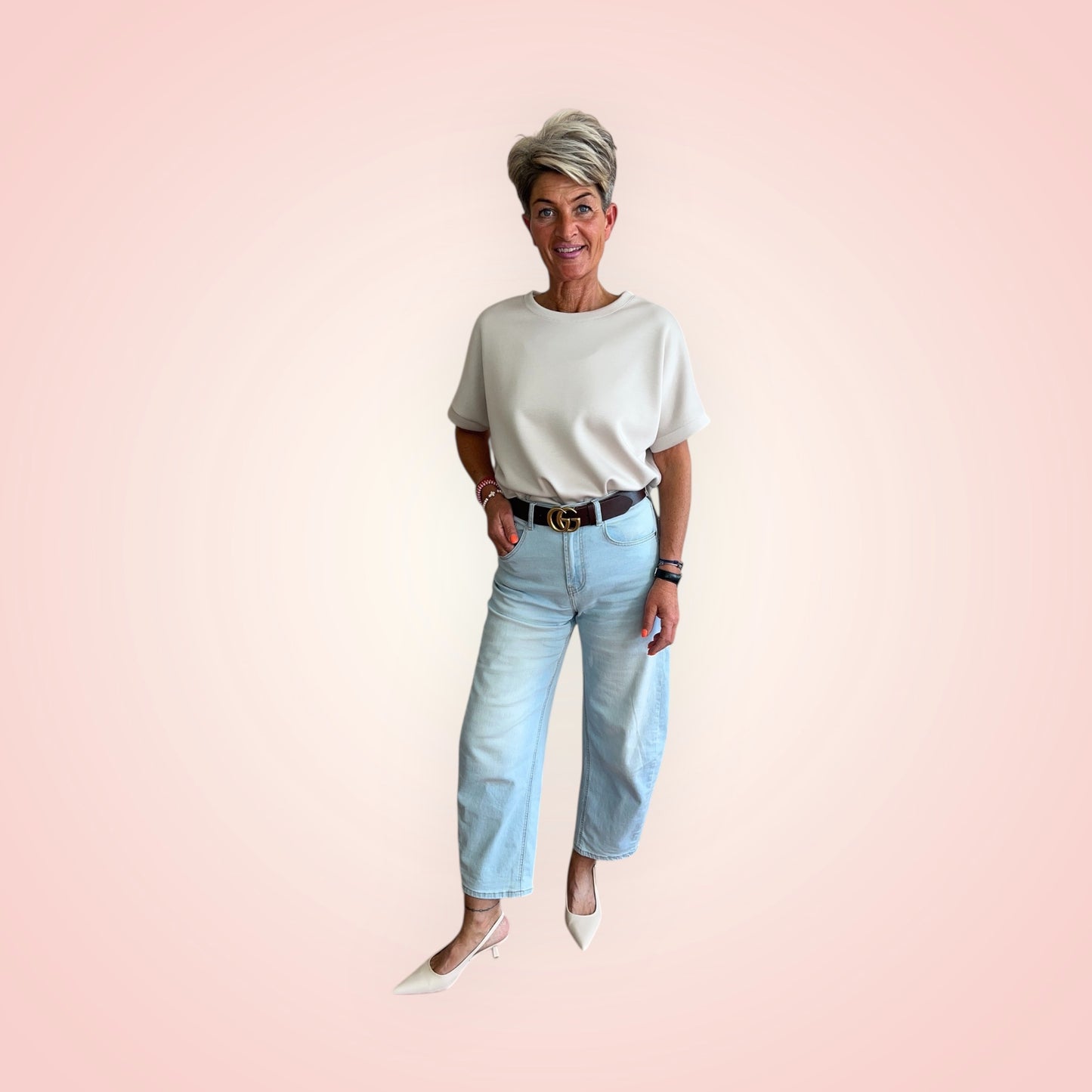 FORZA Casual Taupe T-shirt