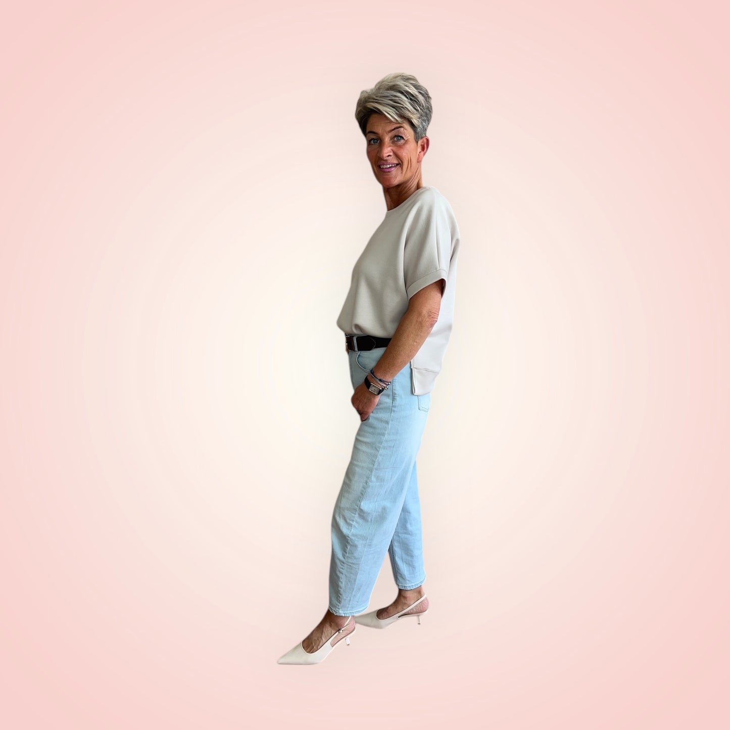 FORZA Casual Taupe T-shirt