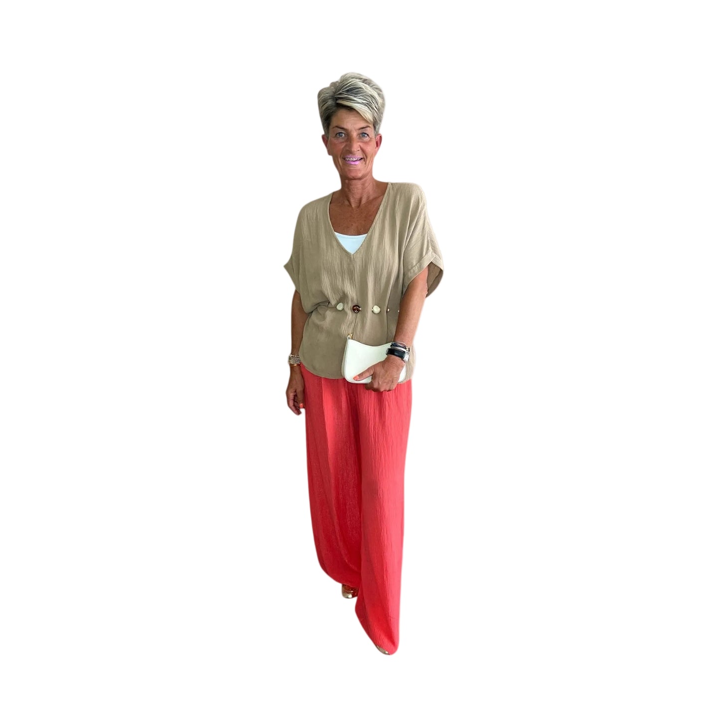 Everyday Chic Top met Kralen ❗️Laatste item❗️