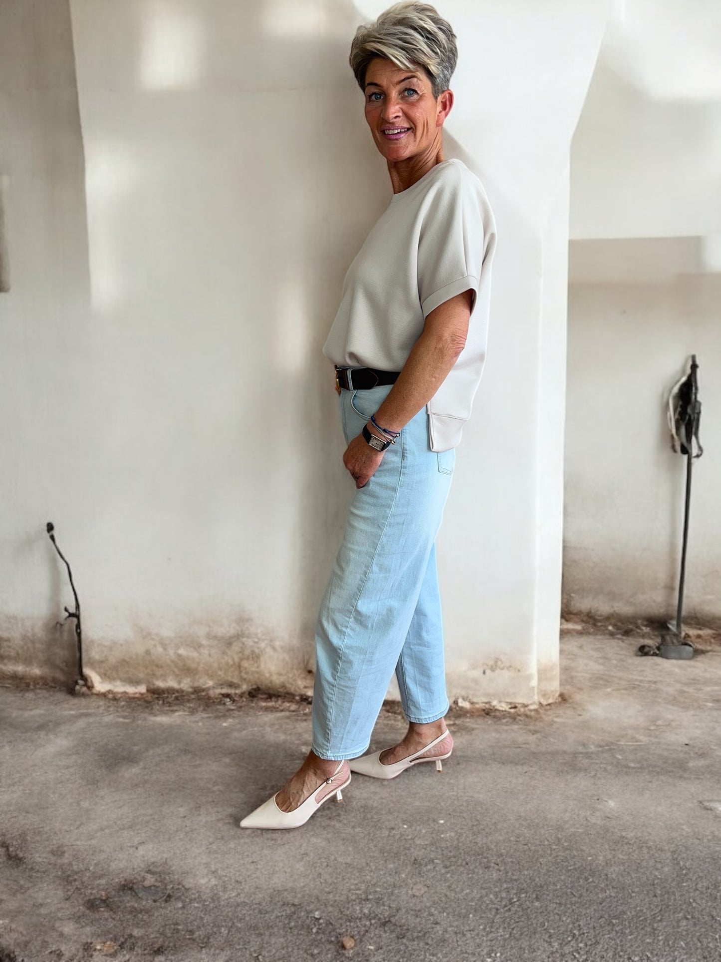 FORZA Casual Taupe T-shirt