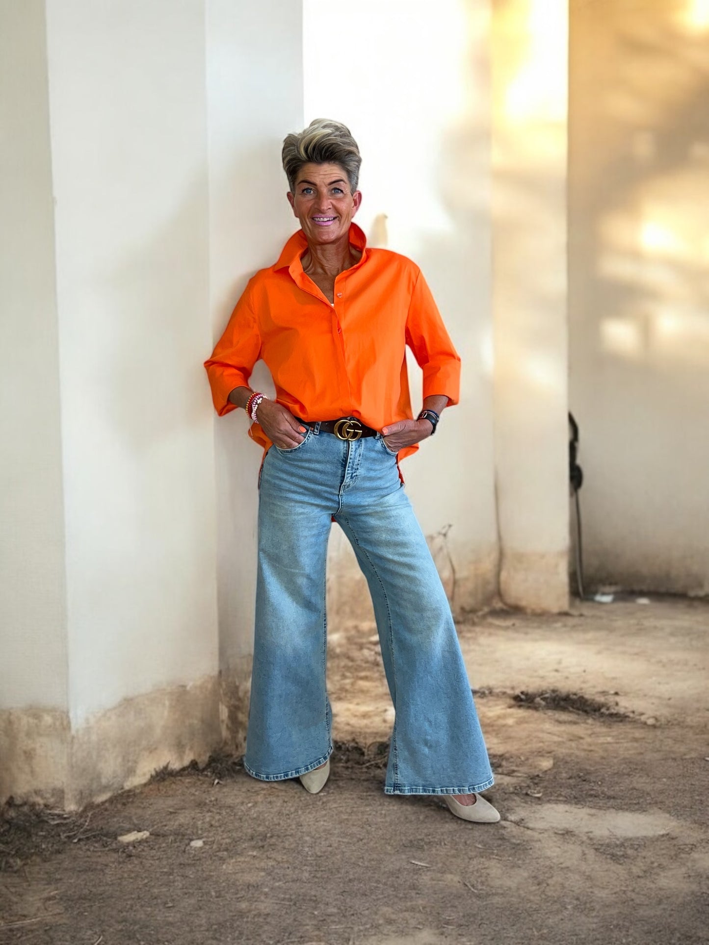 FORZA Essential Wide Leg Jeans