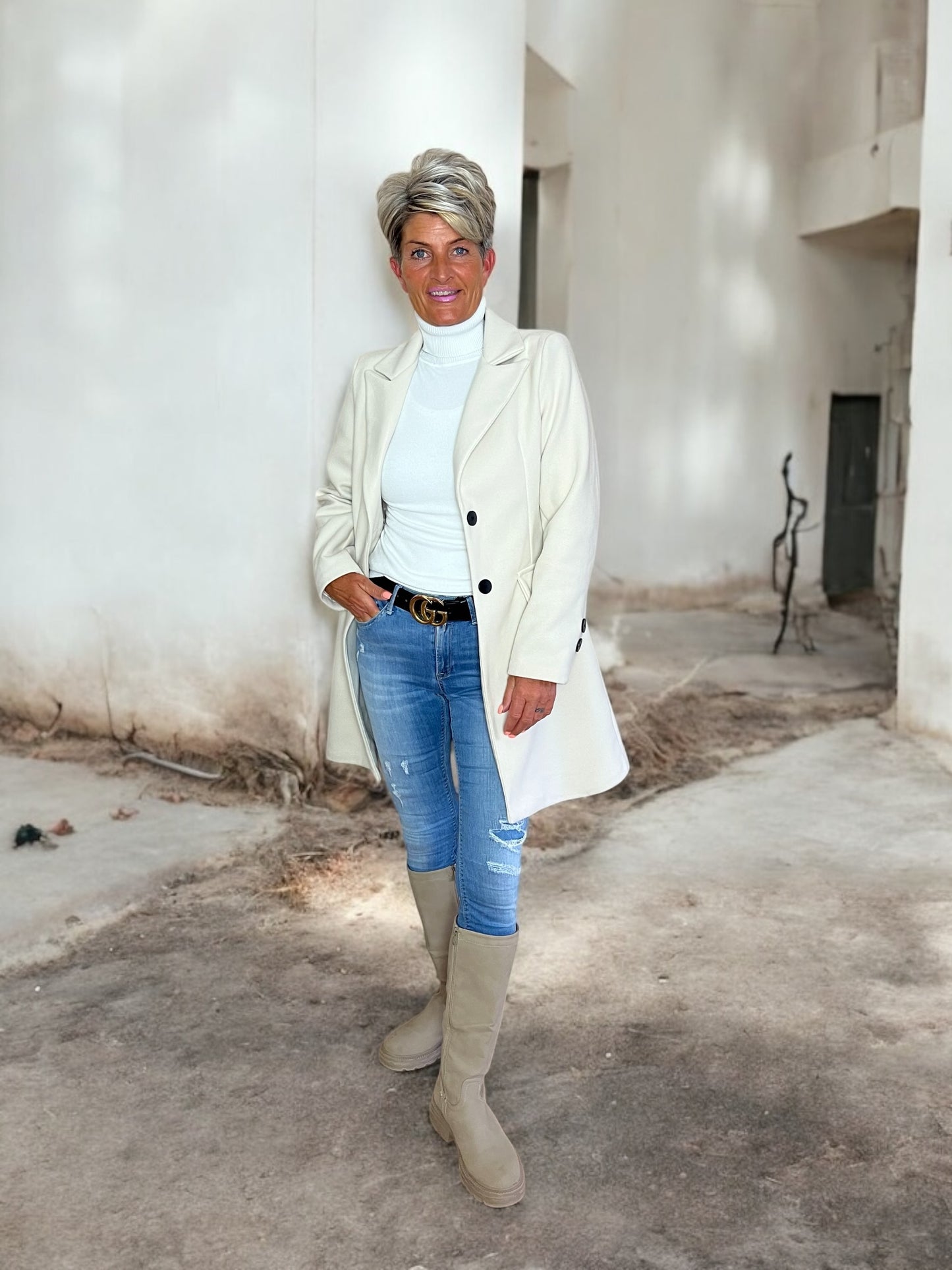 "Chic in wol" Blazer