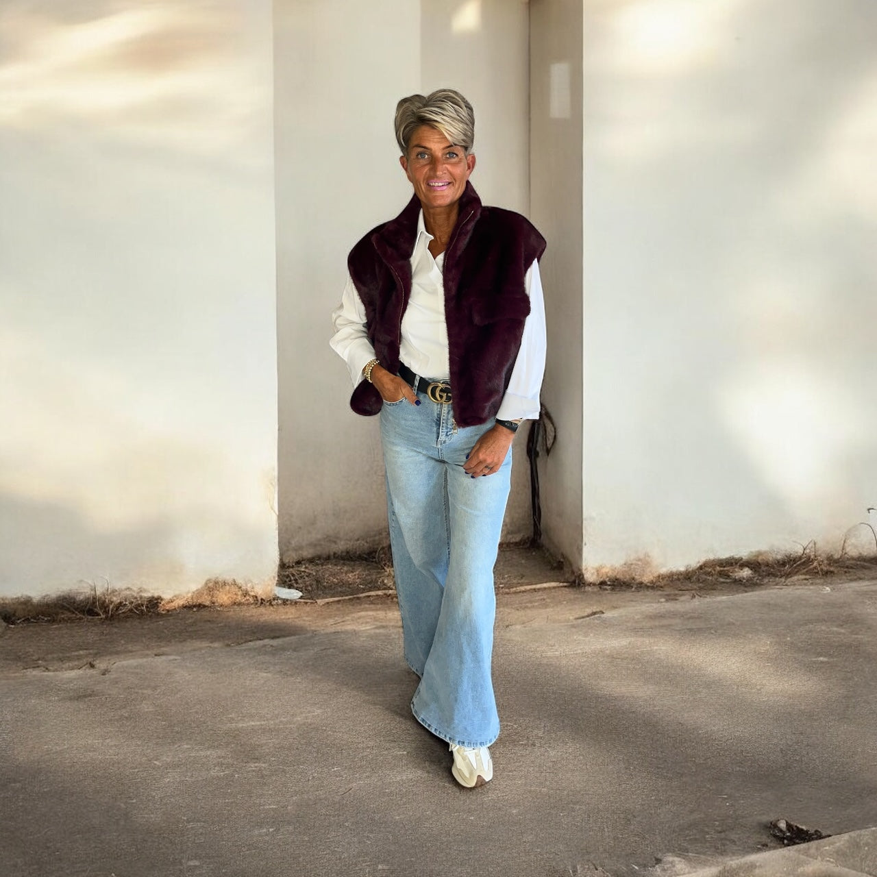 FORZA Warm Faux Fur Gilet