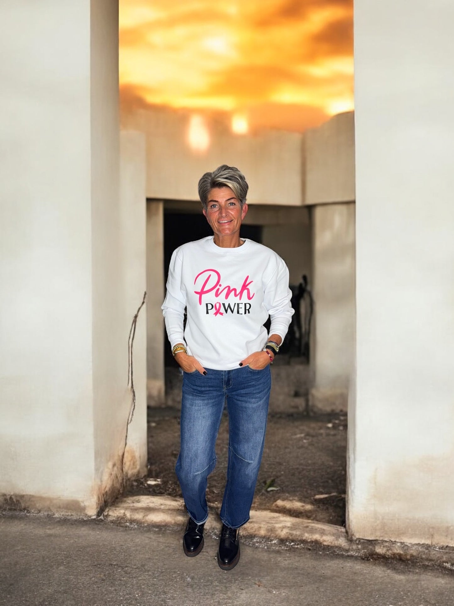 Pink Power Sweater