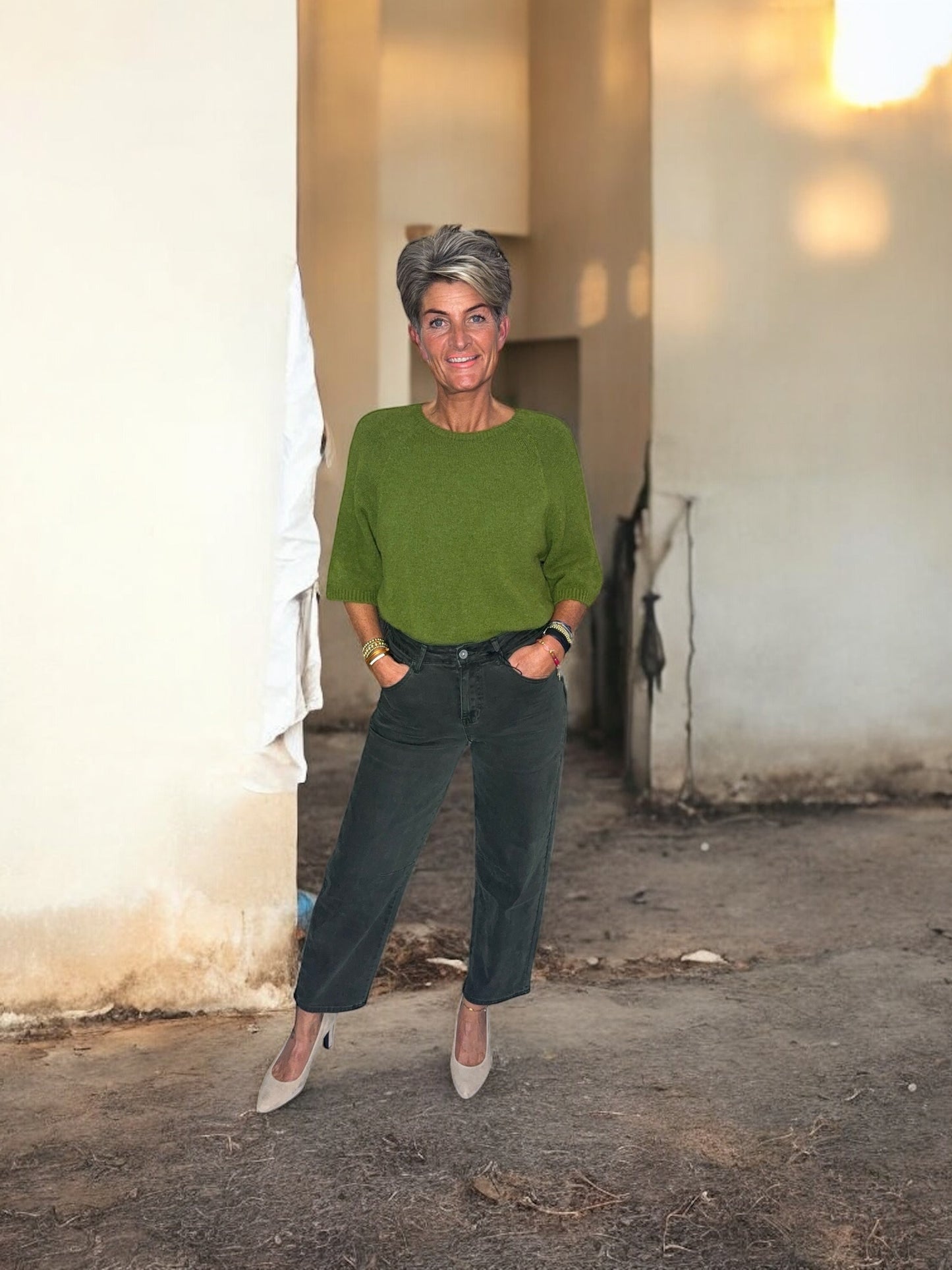 Zachte Trui in Groen