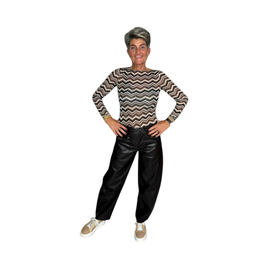 Statement Faux Leather Broek