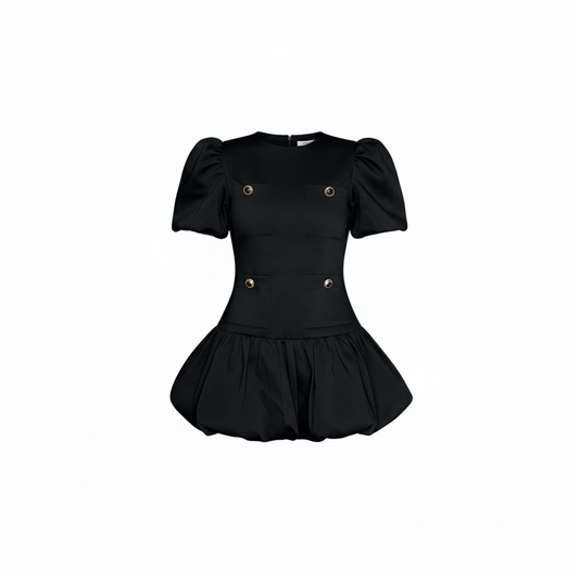 Black Balloon Dress